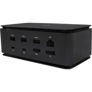 I-Tec USB4 Metal Docking station Dual 4K HDMI DP + Power Delivery