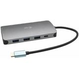 i-tec USB-C Metal Nano Dock HDMI/VGA met LAN + Charger 112W
