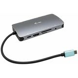i-tec USB-C Metal Nano Dock - HDMI VGA - 112W - Grijs