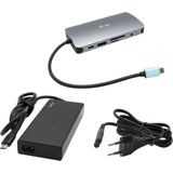 i-tec USB-C Nano Dock - HDMI/VGA - LAN - 77W Charger