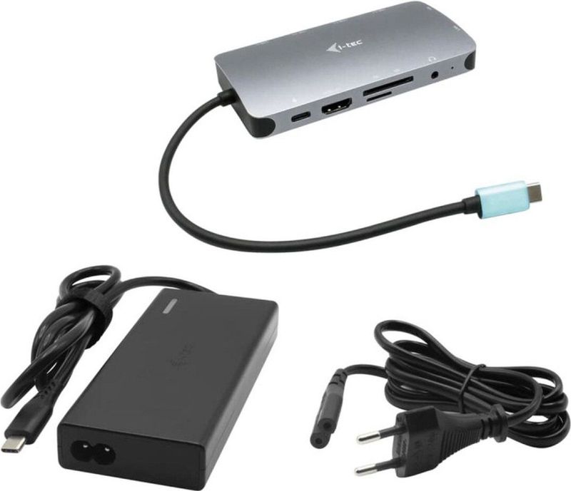 i-tec USB-C Nano Dock - HDMI/VGA - LAN - 77W Charger