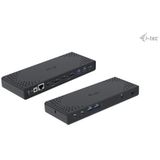 i-tec CADUA4KDOCKPDL2 laptop dock & poortreplicator Bedraad USB 3.2 Gen 1 (3.1 Gen 1) Type-C Zwart