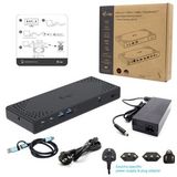 i-tec CADUA4KDOCKPDL2 laptop dock & poortreplicator Bedraad USB 3.2 Gen 1 (3.1 Gen 1) Type-C Zwart