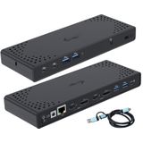 i-tec CADUA4KDOCKPDL2 laptop dock & poortreplicator Bedraad USB 3.2 Gen 1 (3.1 Gen 1) Type-C Zwart