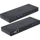 I-TEC DOCKING STATIONS USB-A/-C TB Dual Dock Dual Display Dock PD 100 W
