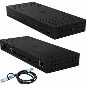 I-tec Universeel USB-C Docking Station - 3 x 4K Video - 100W Opladen
