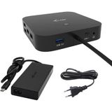 i-Tec USB-C Docking Station - Dual DP - 100W Voedingsadapter