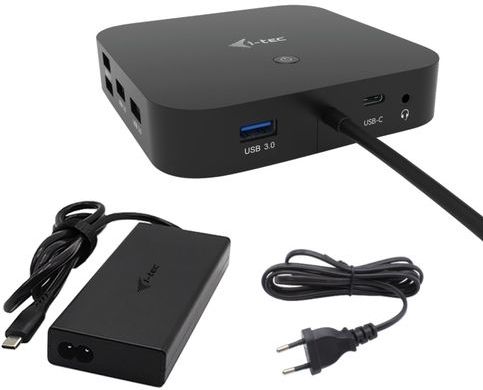 i-Tec USB-C Docking Station - Dual DP - 100W Voedingsadapter