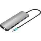 i-tec USB-C Metal Nano Docking Station - 2x Display - 100W