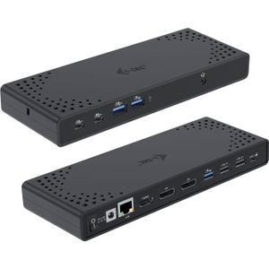 i-Tec USB-C/Thunderbolt Docking Station - 2x DP - HDMI - Ethernet - USB-A - USB-C