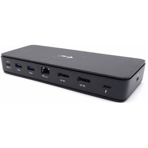 i-tec Thunderbolt 4 Dual DisplayPort Docking Station - Power Delivery 92W