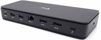 i-tec Thunderbolt 4 Dual DisplayPort Docking Station - Power Delivery 92W