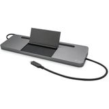 i-tec - Metal SB-C Ergonomic Docking Station - Zwart - USB-C - 4K