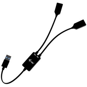 HUB - 2x USB-A - Compact - Snelle Gegevensoverdracht