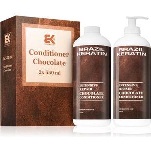 Brazil Keratin Chocolate Intensive Repair Conditioner handige verpakking (voor Beschadigd Haar )