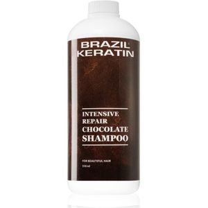 Brazil Keratin Chocolate Intensive Repair Shampoo Shampoo voor Beschadigd Haar 550 ml