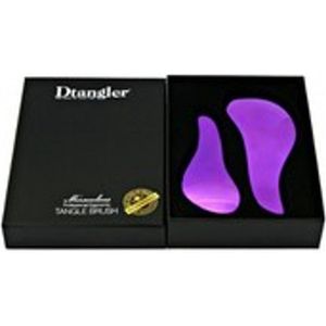 Dtangler - Miraculous Haarborstel - Purple - Ergonomisch Ontwerp - 2 Stuks