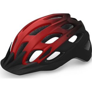 Cliff fietshelm - Mountainbike helm - Ook geschikt als ebike helm - Optimale bescherming - Maat L - Rood