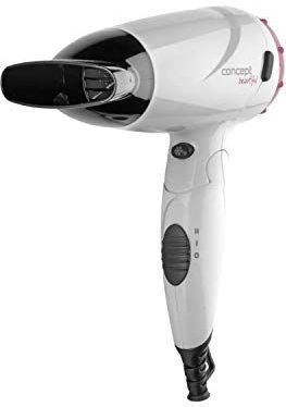 Concept VV5740  Föhn 1500 W  Mooie  Vouwhandgreep - Wit