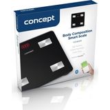 Concept VO4001 weegschaal Rechthoek Zwart Elektronische weegschaal