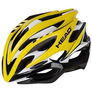 Head Acc101811 Helmen, uniseks, volwassenen, zwart/geel, S/M
