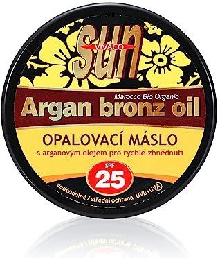Vivaco SUN Zonnebrandcrème met Arganolie en Beta-caroteen SPF25 - 200ml
