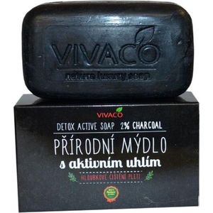VIVACO Actieve Kool Detox Zeep -100g