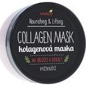 Collageen masker voor gezicht en décolleté