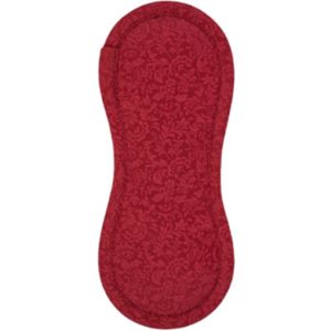 Bamboolik bio satijn katoen wasbare inlegkruisjes met klittenband - 1 stuk - rood