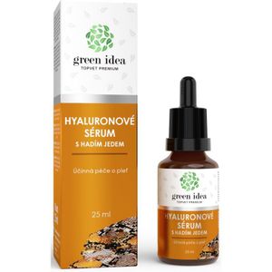 Green Idea Hyaluronic serum with snake venom Gezichtsserum voor Rijpe Huid 25 ml