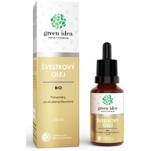 Green Idea - Pruimenolie - Gezichtsverzorging - 25 ml - Biologisch