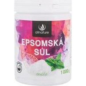 Allnature - Epsom Salt - Badzout - Mint - 1000 g