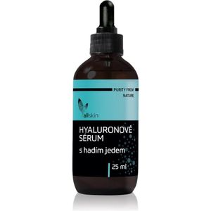 Allnature Allskin Hyaluronic serum with snake venom hyaluronzuur serum tegen Rimpels 25 ml