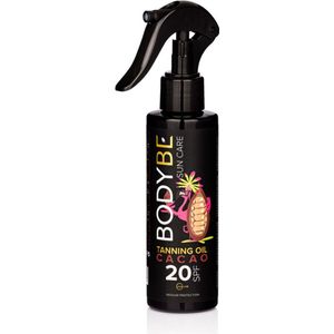 Natuurlijke Zonnebrandolie met Chocolate, SPF20 voor snel bruinen