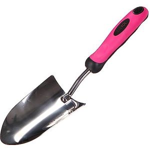 Tuinschep Garden Pink One | roestvrij staal | roze kleur | 33 cm