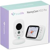 TrueLife - NannyCam H32 Pro - Videobabyfoon - Digitaal - 2.4 GHz
