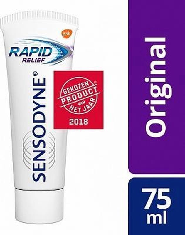 Sensodyne - Rapid - Tandpasta - 75 ml