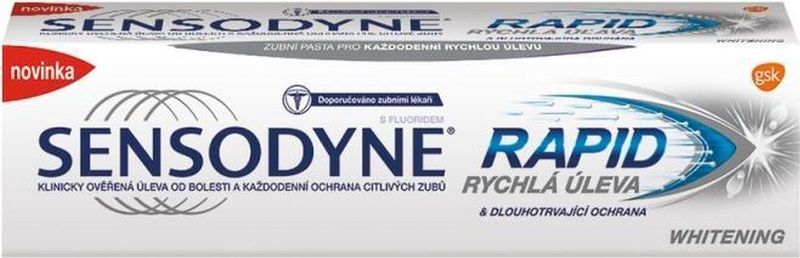 Sensodyne - Rapid Relief Whitening - Tandpasta - 75 ml