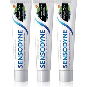 Sensodyne Natural White Natuurlijke Tandpasta met Fluoride 3x75