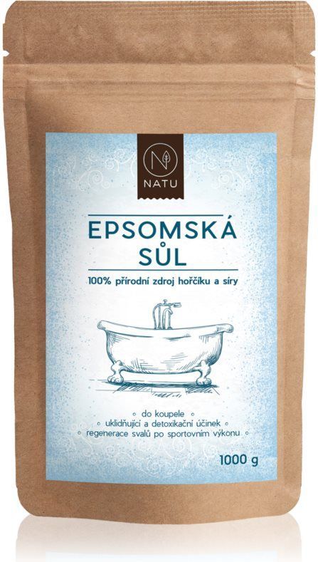 NATU Epsom salt Badzout 1000 gr