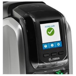 Zebra ZC300 - Dye sublimatie/warmtetransfer - 300 x 300 DPI - PVC - PVC samenstelling - 900... (300 dpi), Labelprinter