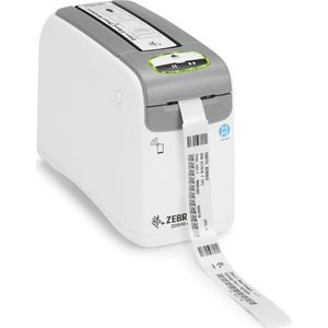 Zebra ZD510-HC - Labelprinter - direct thermisch - rol (3,02 cm) (300 dpi), Labelprinter, Wit