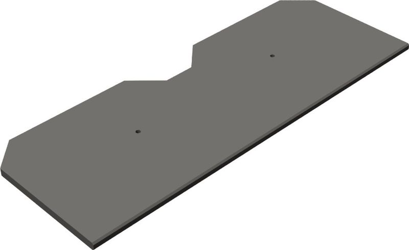 Zebra CS-CAB-SHV-SS - Rektoebehoren - Plankje - Grijs - Accessoires voor Barcodescanners