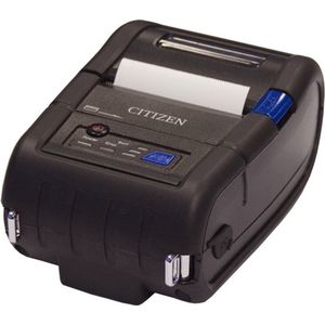 Citizen Cmp-20ii Printer Bluetooth (Parallelle aansluitbus, USB, Bluetooth), Ontvangstbewijs printer, Zwart