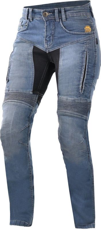 Trilobite 661 Parado - Lichtblauw - Dames Jeans - Slim Fit - Motorjeans