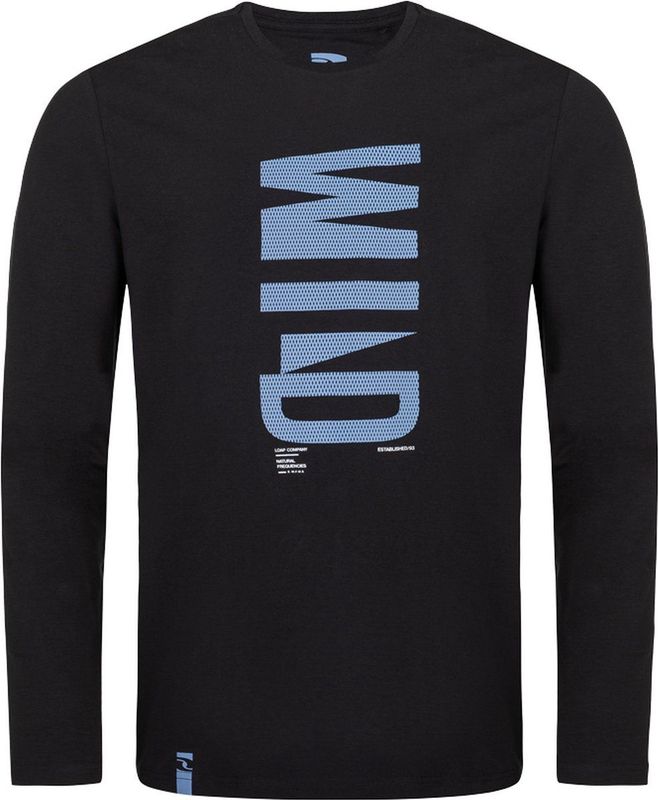 Loaf - Heren T-shirt - Zwart - Lange Mouwen - Hoogwaardig Katoen