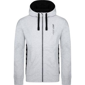 Heren Sweatshirt - Loaf Evolucion - Neutraal - Met Capuchon - Hoogwaardig Materiaal