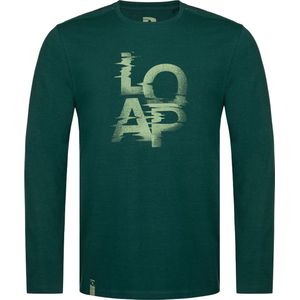 Loap - Altron - T-shirt - Groen - Heren - Ademend en Duurzaam