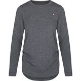 Loaf - Baxana - Dames T-shirt - Zwart - Ademend Katoen