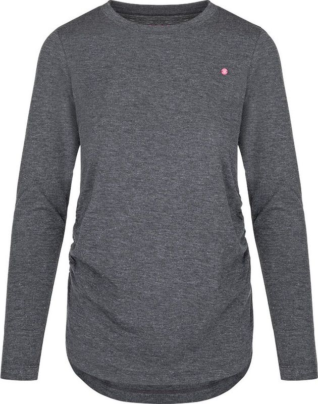 Loaf - Baxana - Dames T-shirt - Zwart - Ademend Katoen